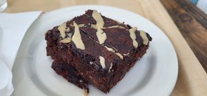 Tahini brownie at The Happy Pear in Greystones