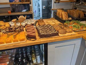 Mmmm cake at The Happy Pear in Greystones