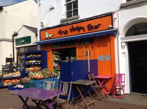 There’s a store and a Cafe…   at The Happy Pear in Greystones