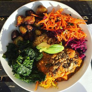 Buddha bowl❤️ at The Happy Pear in Greystones