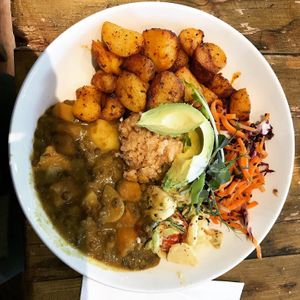 Buddha bowl!  at The Happy Pear in Greystones