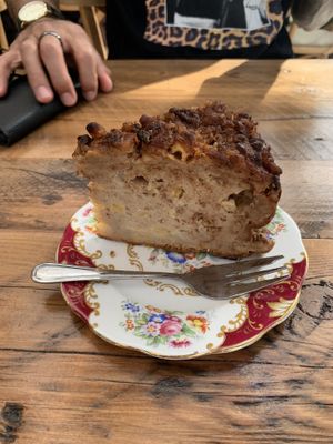 Apple and walnut cake at KIND in Auckland
