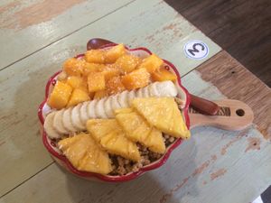 Fruit Smoothie bowl at Every Fresh Bar in Penang