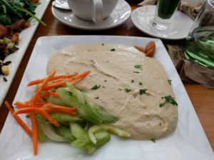 Hummus at Kreation Organic Kafe & Juicery in Santa Monica