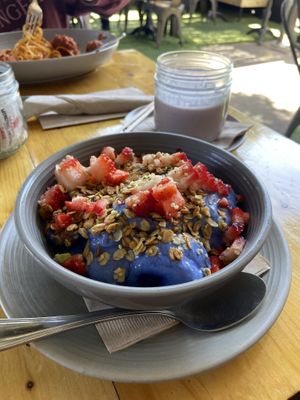 Purple Bowl  at Kreation Organic Kafe & Juicery in Santa Monica