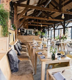 The inside at De Kleischuur in Gouda