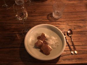 Het dessert...  at De Kleischuur in Gouda