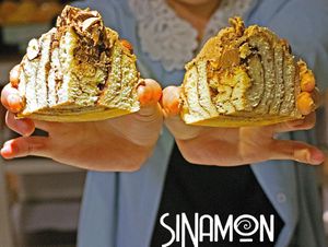 Hazelnut Sinamon rolls at Sinamon in Mount Lawley
