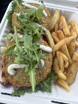 Vegan sandwich  at Kaffi Hornið in Hofn I Hornafirdi