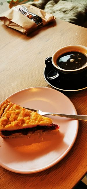 Nice cake at Mandala Café & Yoga in Oberstdorf