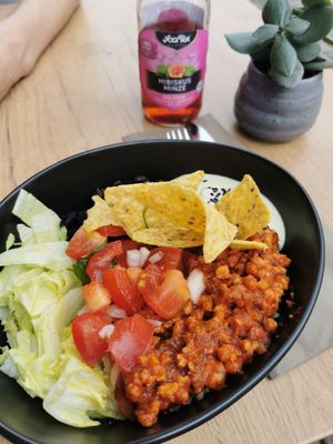 Burrito Bowl at Mandala Café & Yoga in Oberstdorf
