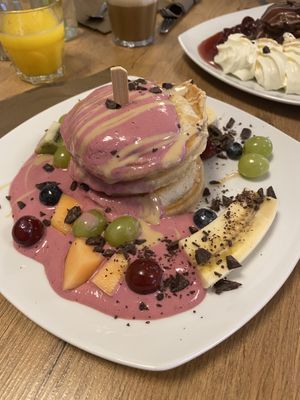     Pancakes mit Joghurt 🌱  at Mandala Café & Yoga in Oberstdorf