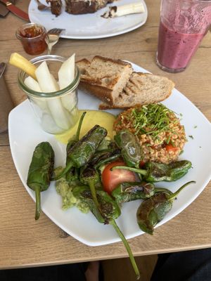 From the breakfast menu  at Mandala Café & Yoga in Oberstdorf