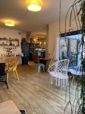 Interior at Mandala Café & Yoga in Oberstdorf