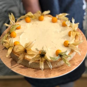 Cake at Mandala Café & Yoga in Oberstdorf