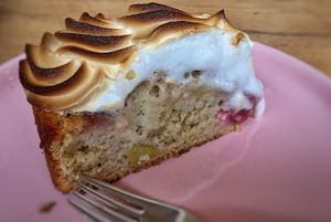 vegan cake at Mandala Café & Yoga in Oberstdorf