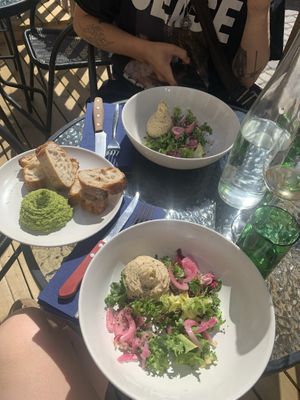 Lunch menu starter  at Magu in Helsinki