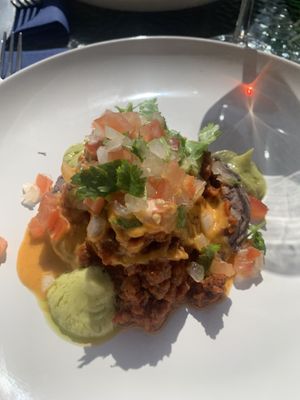 Lunch menu main course  at Magu in Helsinki