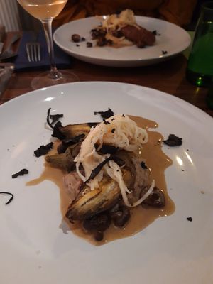Eggplant main course at Magu in Helsinki
