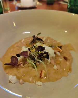 Blood orange risotto I think at Magu in Helsinki