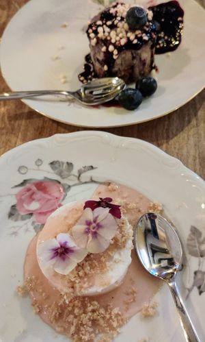 Blueberry pie and other at Magu in Helsinki