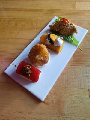 Snacks at Magu in Helsinki