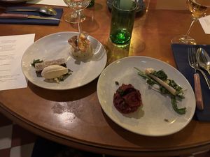 Some items from the newest (8.11.2024) menu  at Magu in Helsinki