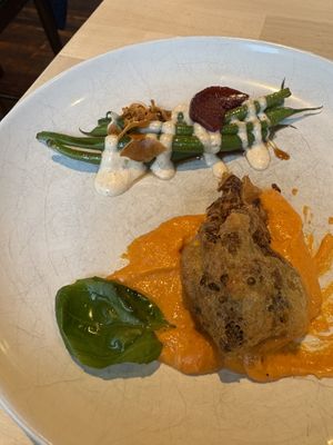 Courses 6 & 7: appetisers  at Magu in Helsinki