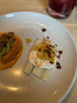 Courses 8 & 9: appetisers  at Magu in Helsinki
