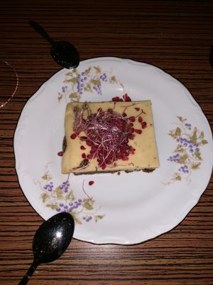 Cheesecake at Magu in Helsinki