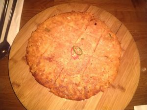 Kimchi pancake at Kimchi Hop House in Dublin