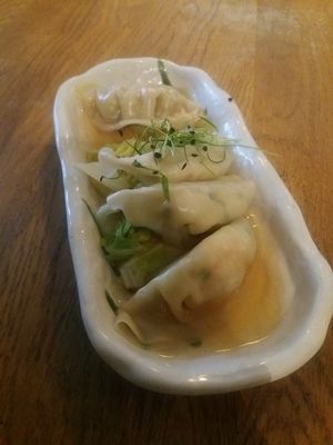 Vegetable mandu dumplings at Kimchi Hop House in Dublin