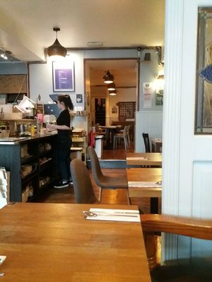 Restaurant area at Kimchi Hop House in Dublin