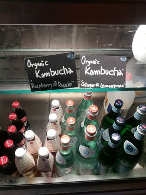 Organic drinks at Kimchi Hop House in Dublin
