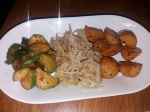 Banchan (side dish) at Kimchi Hop House in Dublin