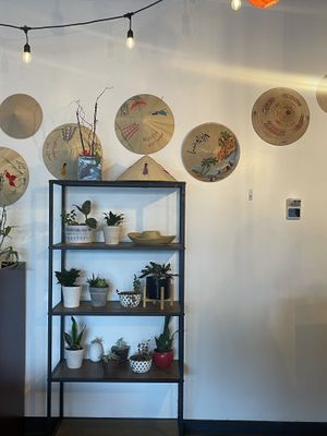 Inside restaurant   at Cris and John in Dallas