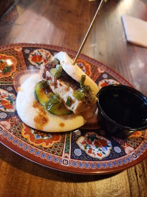 For the Veg tofu bao at Cris and John in Dallas