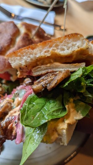 The best sandwich ever at The Purple Carrot in Malton