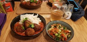 Yum yum yum at The Purple Carrot in Malton