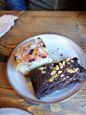 Sharing .... Because choosing is too hard... at The Purple Carrot in Malton