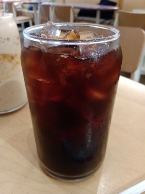 Cold brew at Life Alive Organic Cafe in Boston