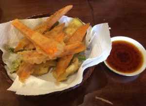 Tempura at Chat For Tea in Ballarat