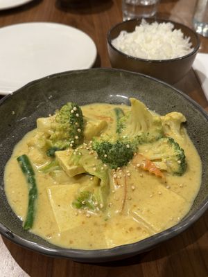 Green curry   at Chat For Tea in Ballarat