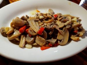 Sautéed mushrooms  at Hispania Tapas in Clearwater
