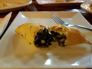 Spinach empanada  at Hispania Tapas in Clearwater