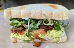 Cosmic Egg-less Salad at The Cosmic Kitchen in Haleiwa