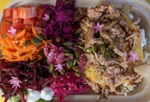 Breakfast Jack at The Cosmic Kitchen in Haleiwa