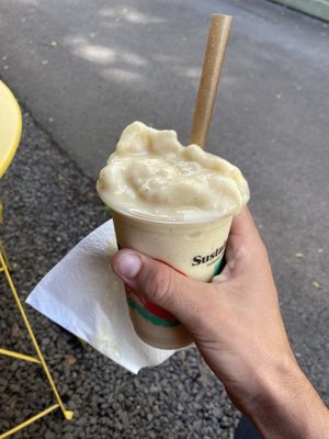 Piña colada  at The Cosmic Kitchen in Haleiwa