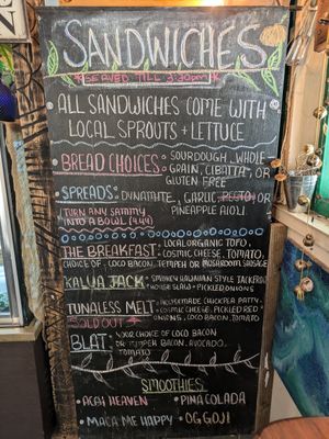  at The Cosmic Kitchen in Haleiwa