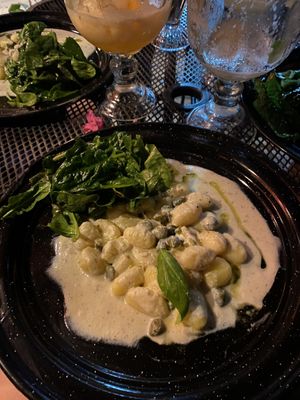 gnocchis  at Holy Moly in Puerto Escondido